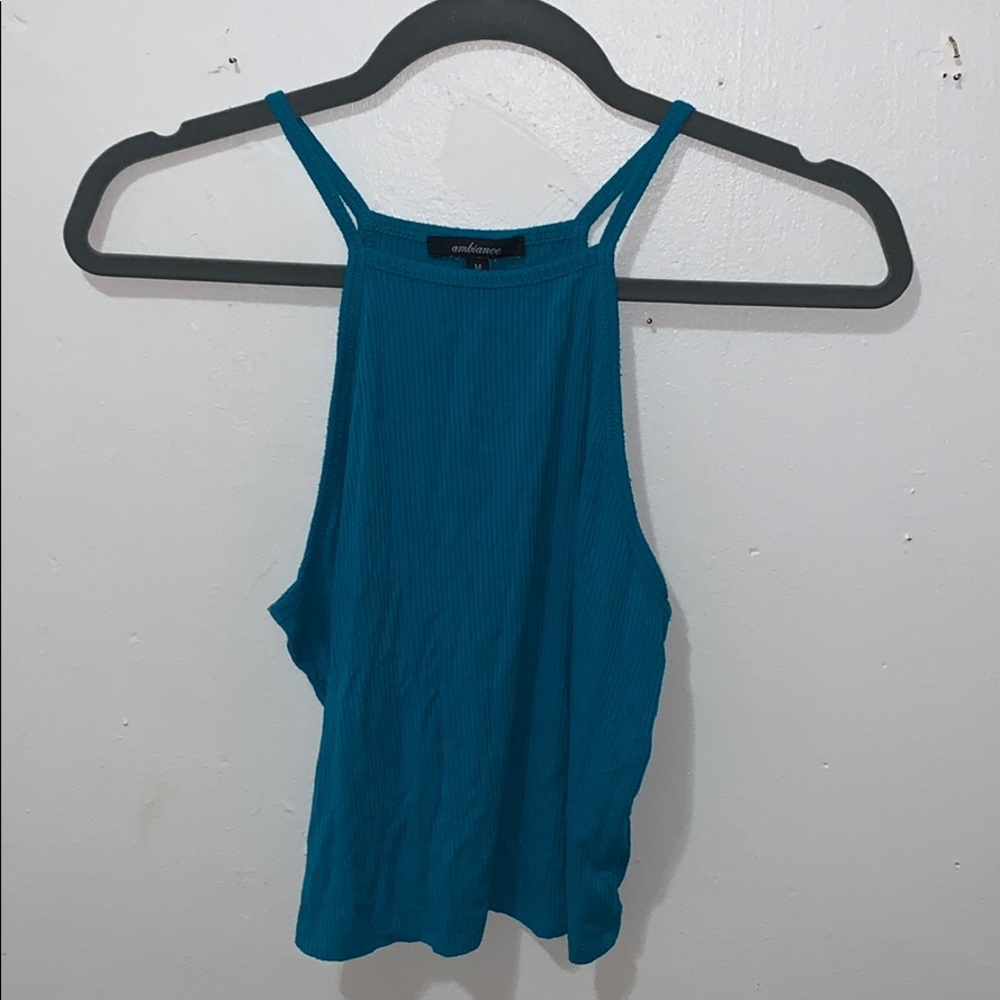 Beautiful Turquoise Crop Top